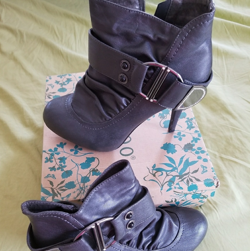 Grey Booties